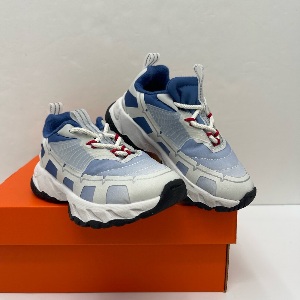 Zara Kids Blue and White Sneakers - Picture 4 of 16